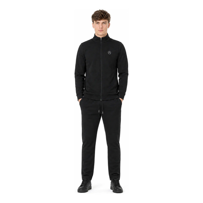 Conjunto Ligero Para Hombre Sudadera+pants Le2602 Roosevelt® Negro Lisa Ch