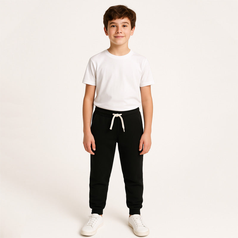 Pants Cómodo Para Niño Mod.744 Marca Mayoral® Negro Liso 18