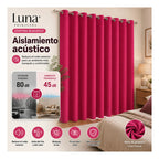 Set De Cortinas Blackout 2pz 1.37 X 2.13mts Luna® Fiusha