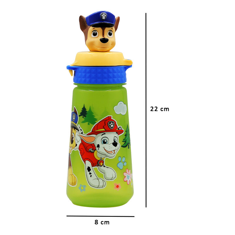 Botella De Agua 450 Ml Para Niños Diseños Divertidos