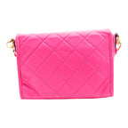 Bolsa Flap Jaime Ibiza Para Mujer Color Rosa Oro