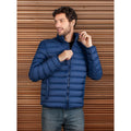 Chamarra De Pluma Ligera Packable Cw83-pol8666 Greenlander® Azul M Capitonado