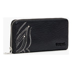 Cartera Mediana Para Mujer 25sayp09/2000 Marca Desigual® Negro Liso