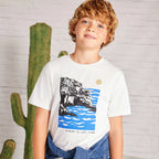 Playera Juvenil Versatil Mod.6006 Nakutavake Mayoral® Blanco Costa 16 Años Lisa