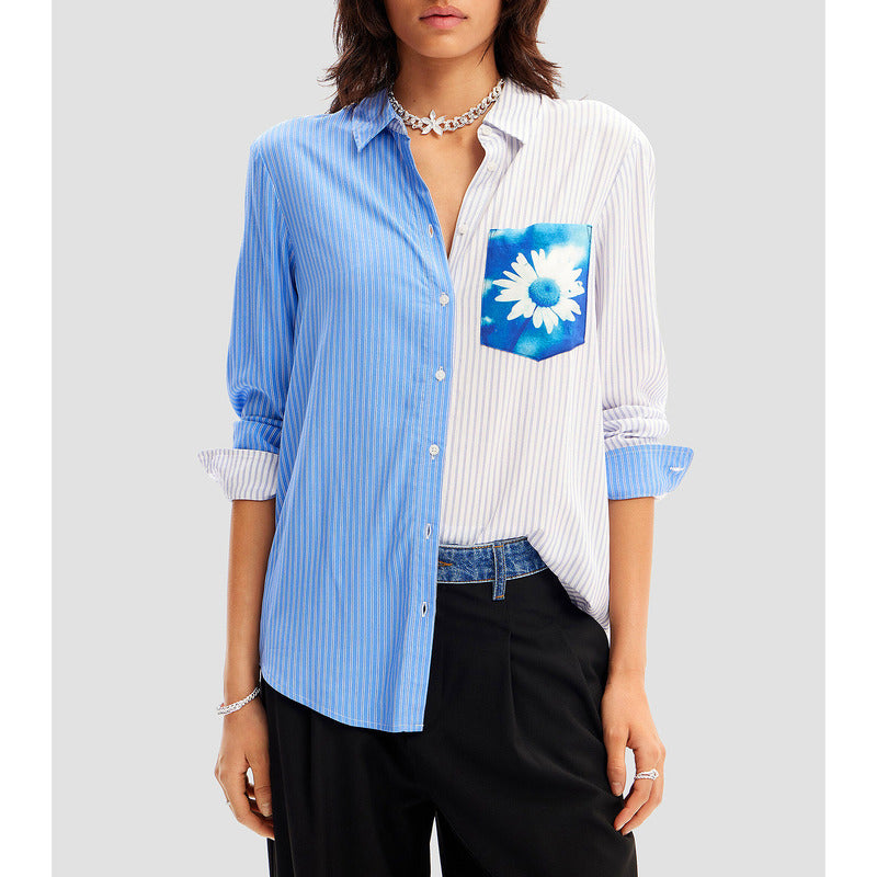 Camisa Estampada Mod. Perfect Ride Para Dama Marca Desigual®