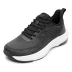 Tenis Tejido Para Mujer Con Gel Anti Shock 138803 Flexi® Negro Tejido 24 Mx