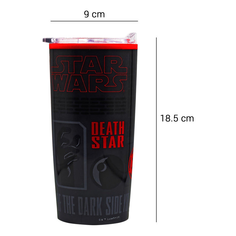 Vaso Termo Con Tapa 450ml Para Adulto Diseños Varios