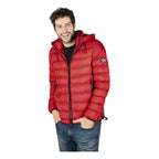 Chamarra De Pluma Acolchada Mod. Cw83-pol8759 Greenlander® Rojo G Capitonado