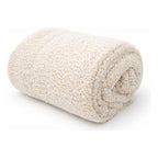 Cobertor Ovejita Ligero Matrimonial 1.80x2.10m Providencia® Multicolor 400 G Nevado Camello