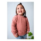 Suéter Casual Calado Mod.4302 Para Niña Marca Mayoral® Rosa Palo Calado 8