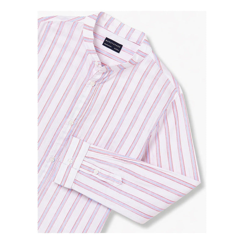 Camisa Casual De Algodón Para Chico Nukutavake Mayoral® Multicolor Rayas 8 Años