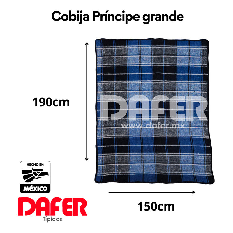 Cobija Mexicana Príncipe De Color Grande 1.5k 1.9x1.5m