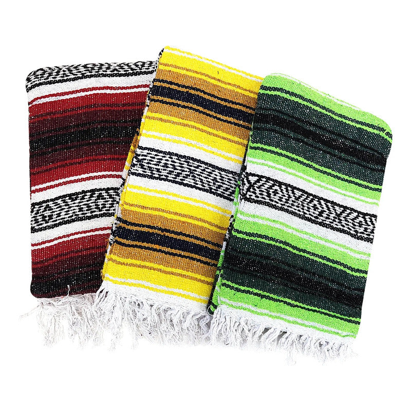 Falsa Mexicana Artesanal Multiusos 6pz Mayoreo 190x120cm Multicolor 3