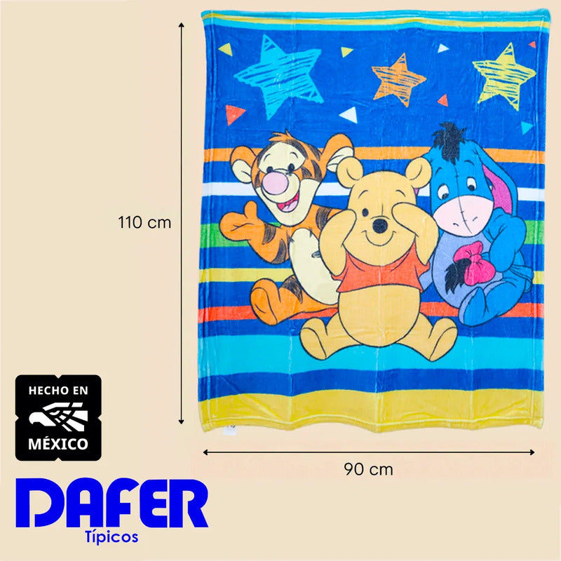 Manta Cunero  Super Serenity 90cmx1.10m Providencia® 300 G Pooh Amigos