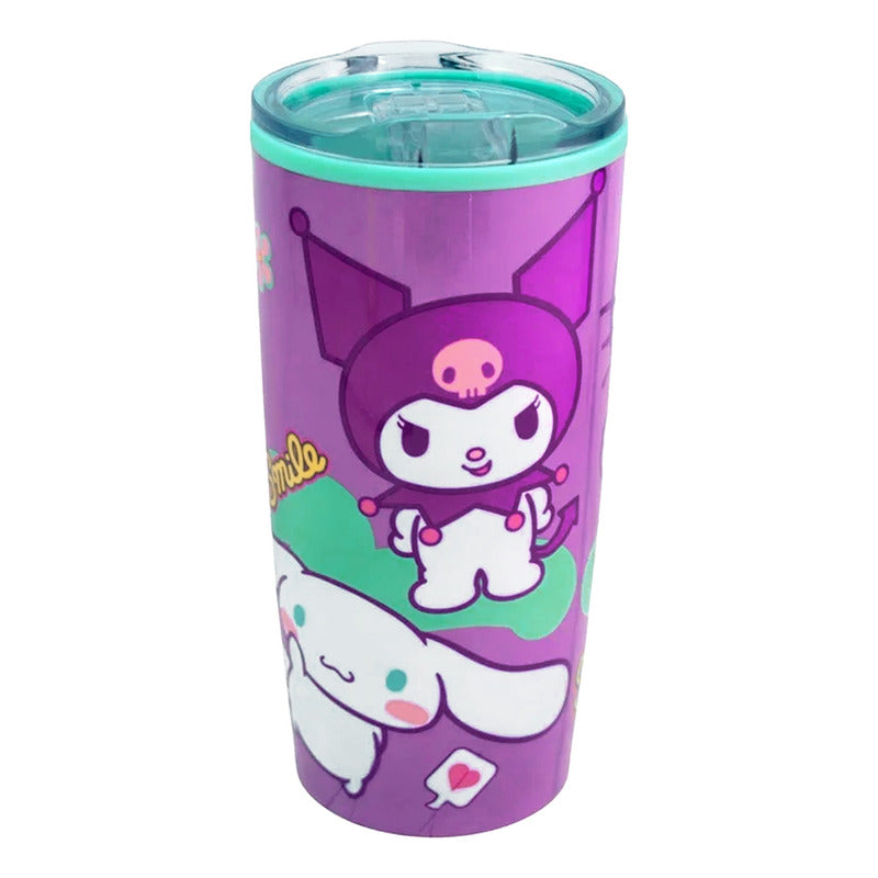 Vaso Termo Con Tapa 450ml Para Adulto Diseños Varios