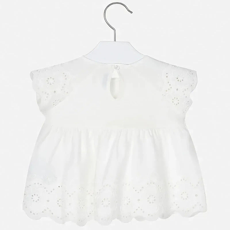 Blusa Con Olán Para Niña Mod.3181 Marca Mayoral®