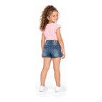 Short De Mezclilla Cintura Ajustable Para Niña 236 Mayoral® Medio Lisa 7 Años