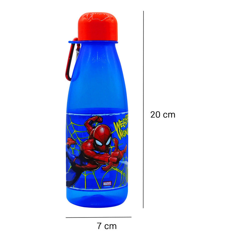 Botella De Agua De Taparrosca 500ml Diseño Infantil