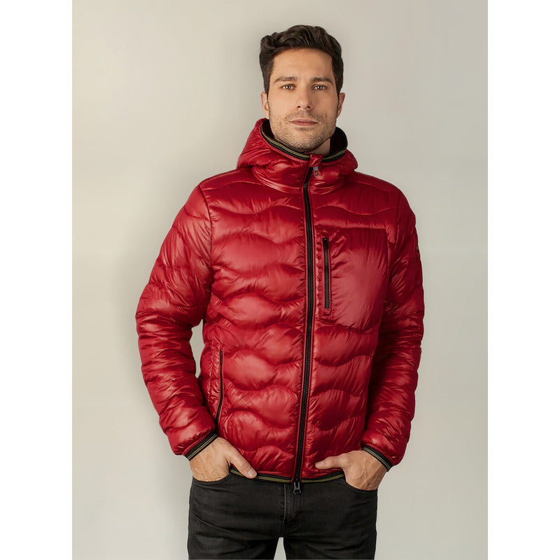 Chamarra Capitonada Para Hombre Cw86-pol7092 Greenlander®