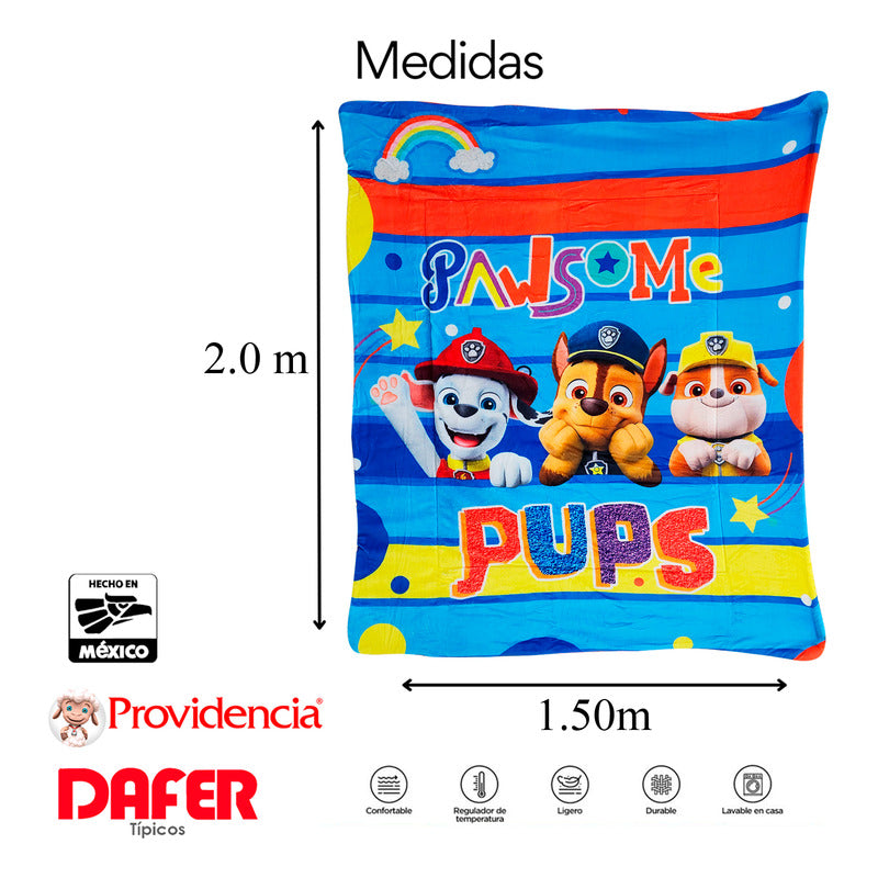 Cobertor Borrega Individual 1.50m X 2.00m Marca Providencia®