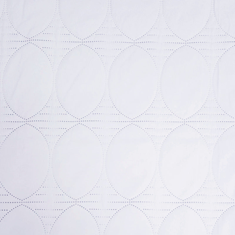 Protector De Colchón Impermeable Mat Basico Plus Vianney® Blanco Liso Matrimonial