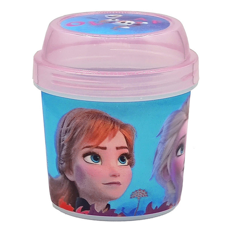 Topper Recipiente 11 Cm Para Comida Diseño Lenticular Niños