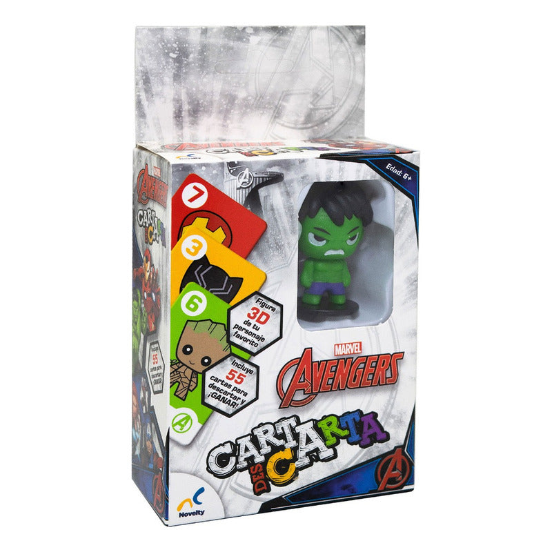 Juego Carta Descarta Avengers Mod.jca-3954 Marca Novelty®
