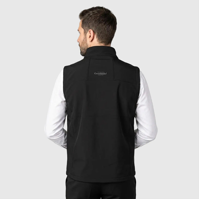 Chaleco Softshell Para Hombre Cw90-vpol8396 Greenlander® Negro Lisa M