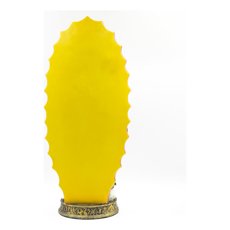 Imagen Religiosa De Resina Virgen De Guadalupe 30cm Multicolor