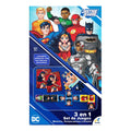 Juego De Mesa 3 En 1 Justice League Mod. Jca-1865 Novelty®
