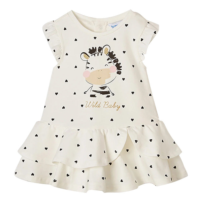 Mameluco Pañalero Para Bebe Mod.1922 Crudo Marca Mayoral® Crudo 9 Meses