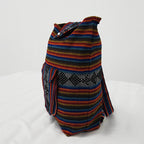 Mochila Artesanal Tejida Tipo Morral Con Bolsillo Frontal 10kg