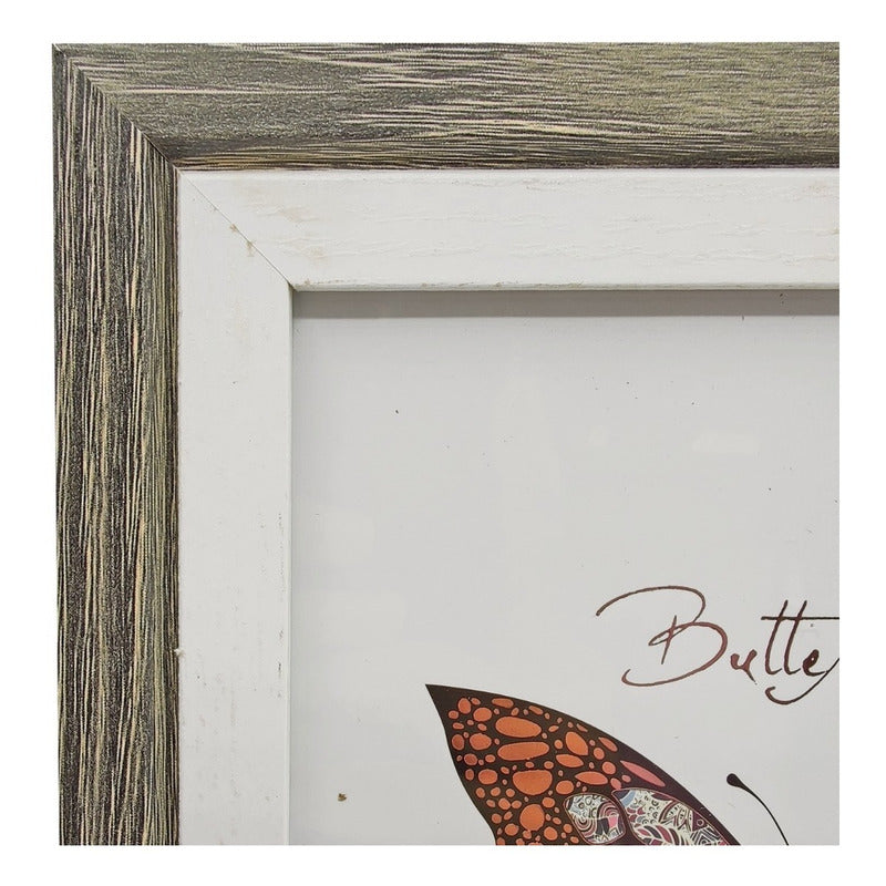 Portarretrato Con Marco Plástico-vidrio Para Mesa