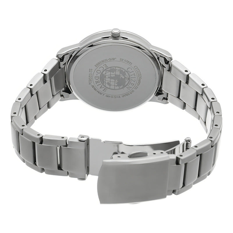 Reloj Citizen 60318 Fe6010-50a Eco-drive Mujer Acero Color De La Correa Plateado Color Del Bisel Plateado Color Del Fondo Plateado 60318