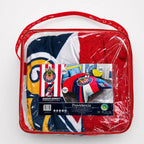 Cobertor Edredón De Borrega Matrimonial Providencia® Futbol Somos Chivas 1 Kg Multicolor