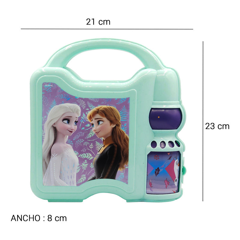 Lonchera Infantil De Plástico Con Botella Diseños Varios