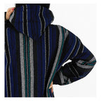 Suéter Poncho Canguro Artesanal Hoodie Acrilico Colores