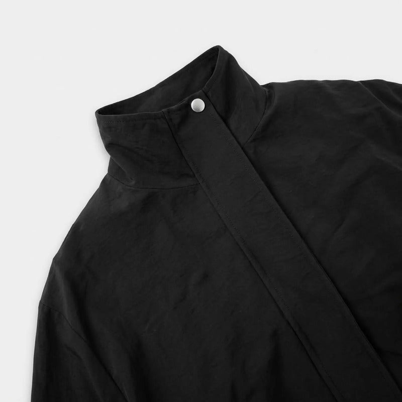 Sudadera Oversize Casual De Mujer 19402 Marca Camila Jones® G Negro Lisa