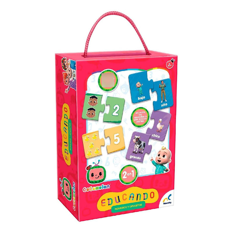Juego Educando Numeros Y Opuestos Jca-3957 Marca Novelty®