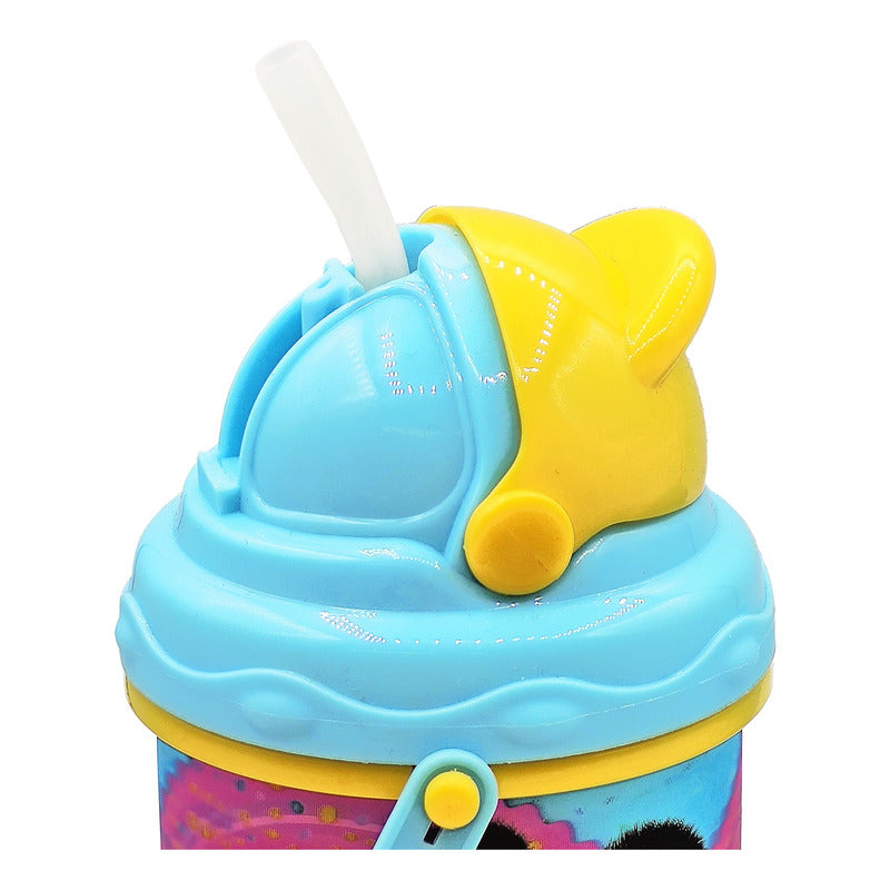 Botella De Agua Con Compartimento Diseño Infantil