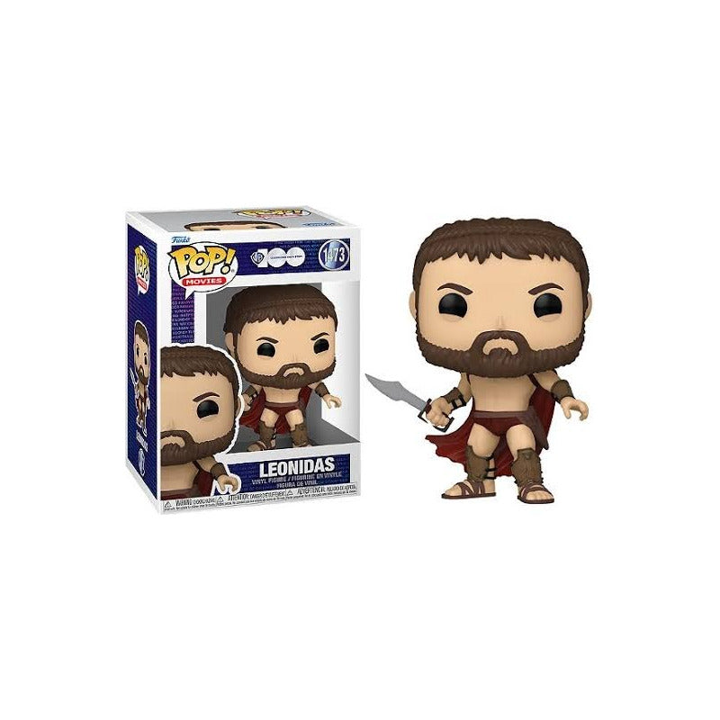 Funko Pop Leonidas 1473 Warner Bros 300 Movies Rey Esparta