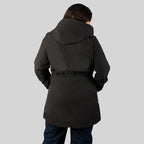 Chamarra Rompevientos Para Mujer Dw86-ny8595l Greenlander® Negro 2x Lisa
