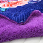 Edredón Jumbo De Borrega King Size 2.30mx2.40m Providencia® Emma Multicolor