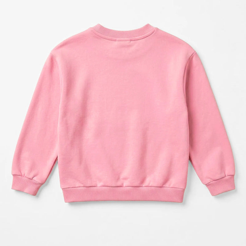 Sudadera Casual Para Niña Mod. Zkgap0202 Marca Zippy® 9-10 Años Rosa Lisa