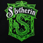 Playera De Hombre Con Estampado De Películas American Level® Negro Slytherin G Lisa