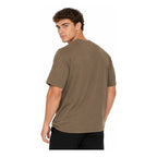 Camisa Casual Oversize Fit De Hombre Tish-le2513 Roosevelt® Marrón Claro Lisa M