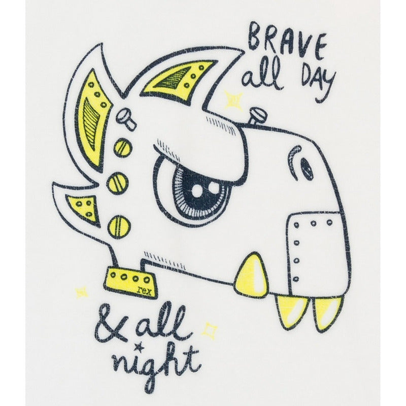 Pijama Para Niño Pantalon+playera Dinosaurio 125p002 Losan®