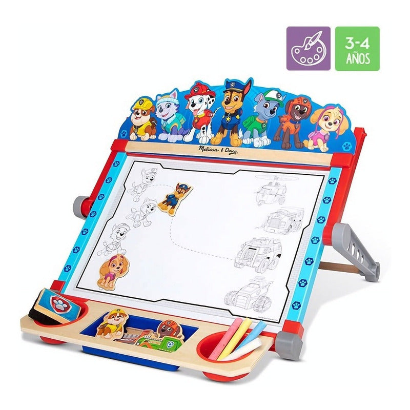 Juego Centro De Arte De Mesa Mod.paw Patrol Melissa And Doug
