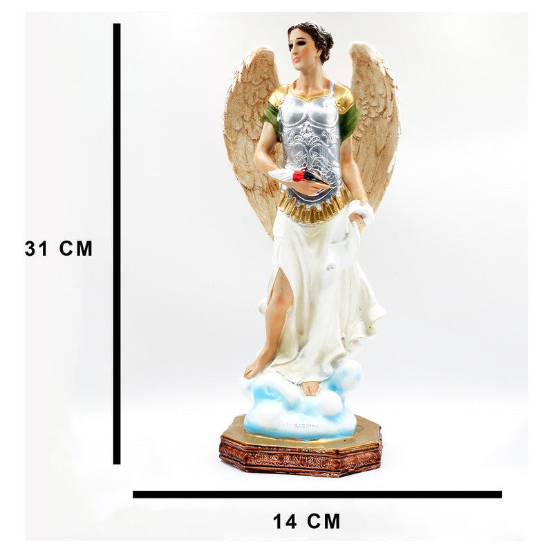 Imagen Religiosa De Resina Decorativa Angel Protector