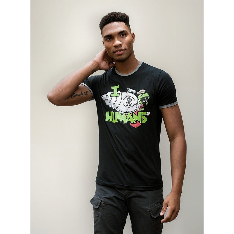 Playera De Hombre Mod.looney Tunes Marca American Level®